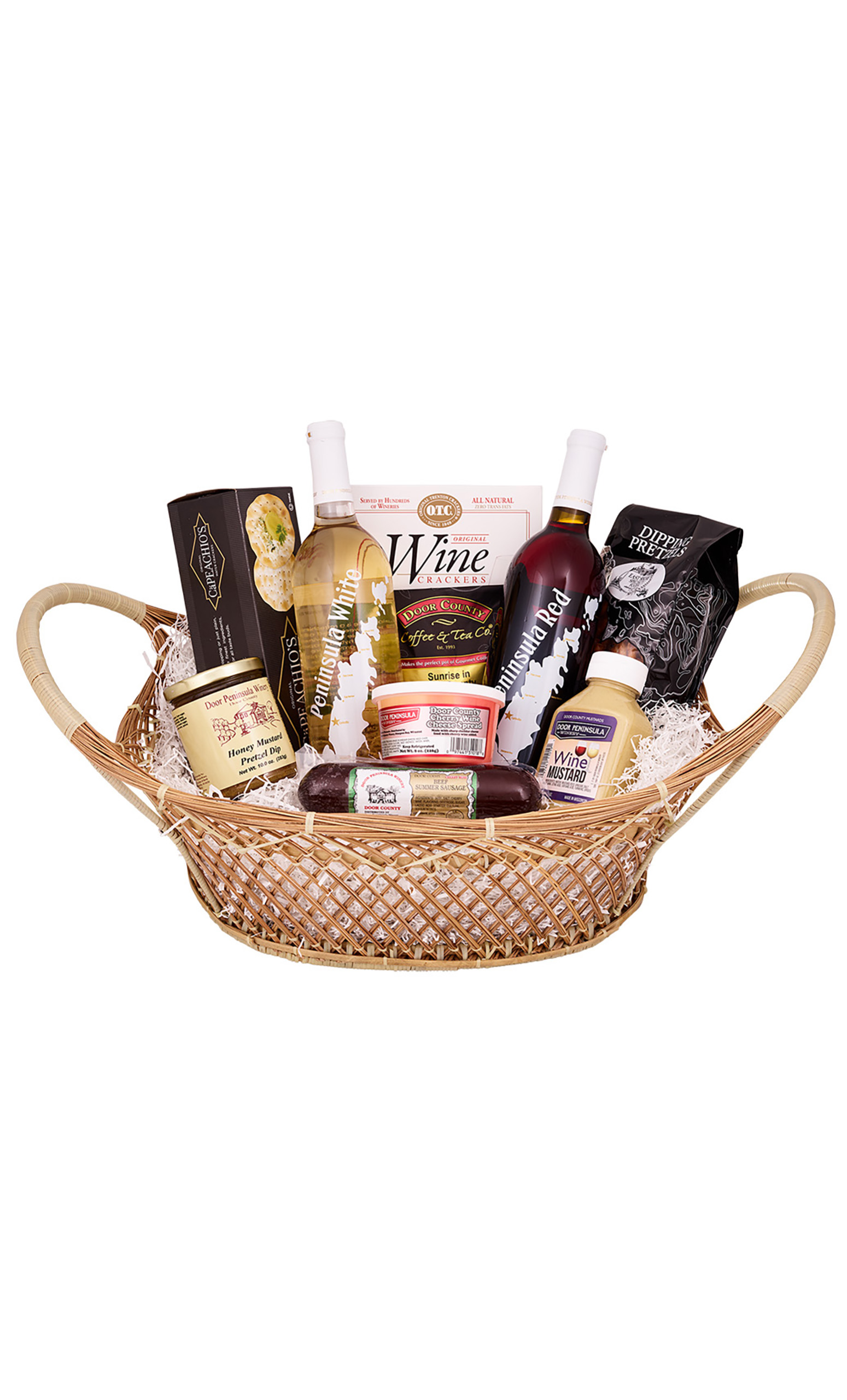 Wine Gift Baskets - Holiday Wine Basket