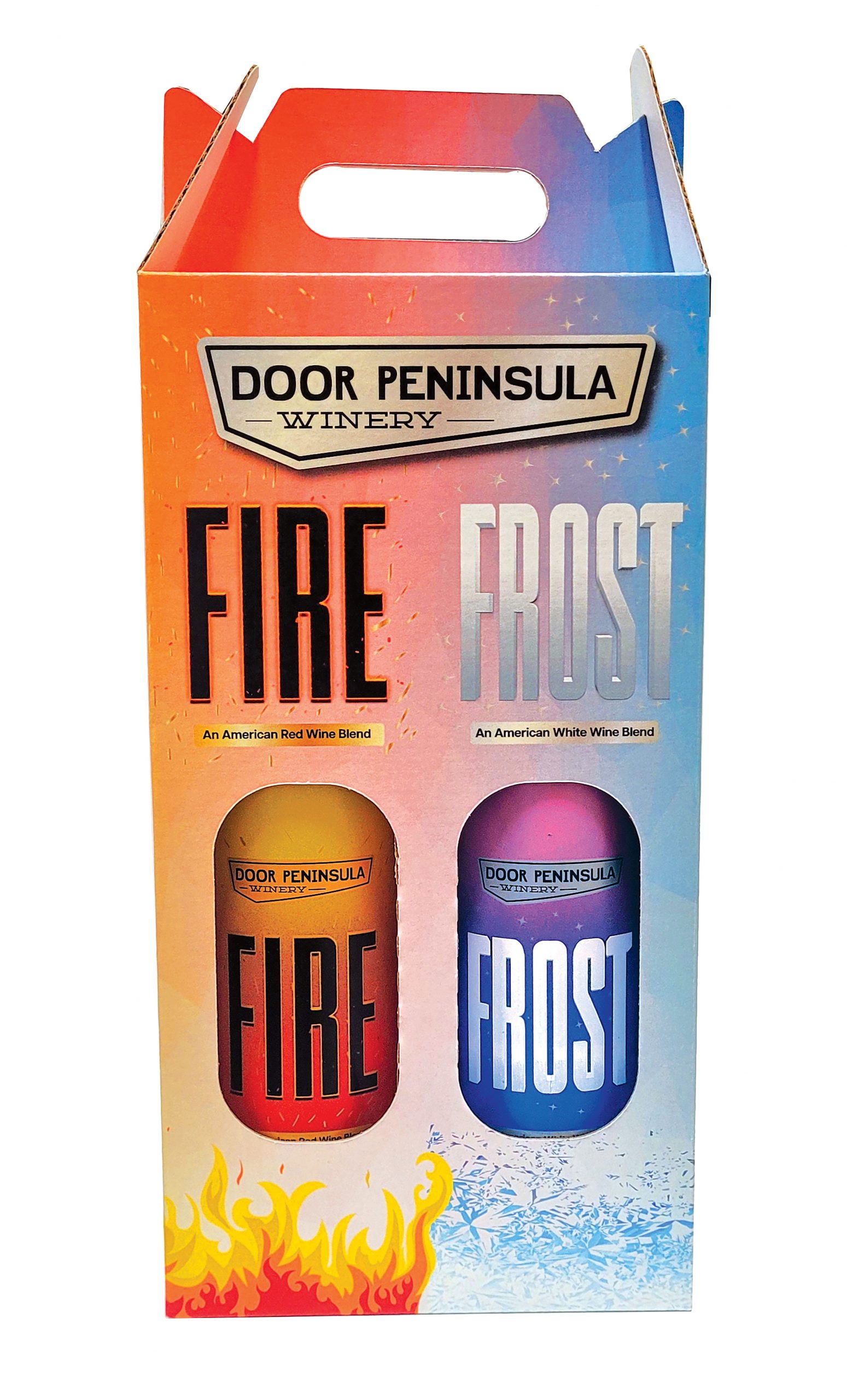 Fire & Frost Duo, Dry Wine Gift Set